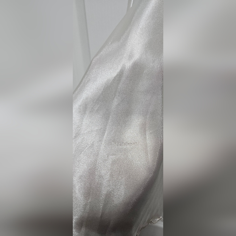 Marie Ellyse Vintage Cream Satin Nightgown. - Picture 4 of 5